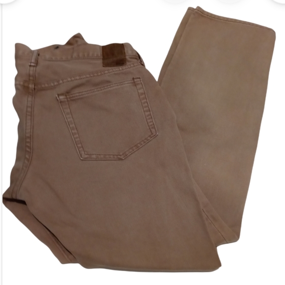 GAP Other - Gap Mens Slim Fit Khaki Tan Jean Pants Size 30x30 Front Zipper Closure